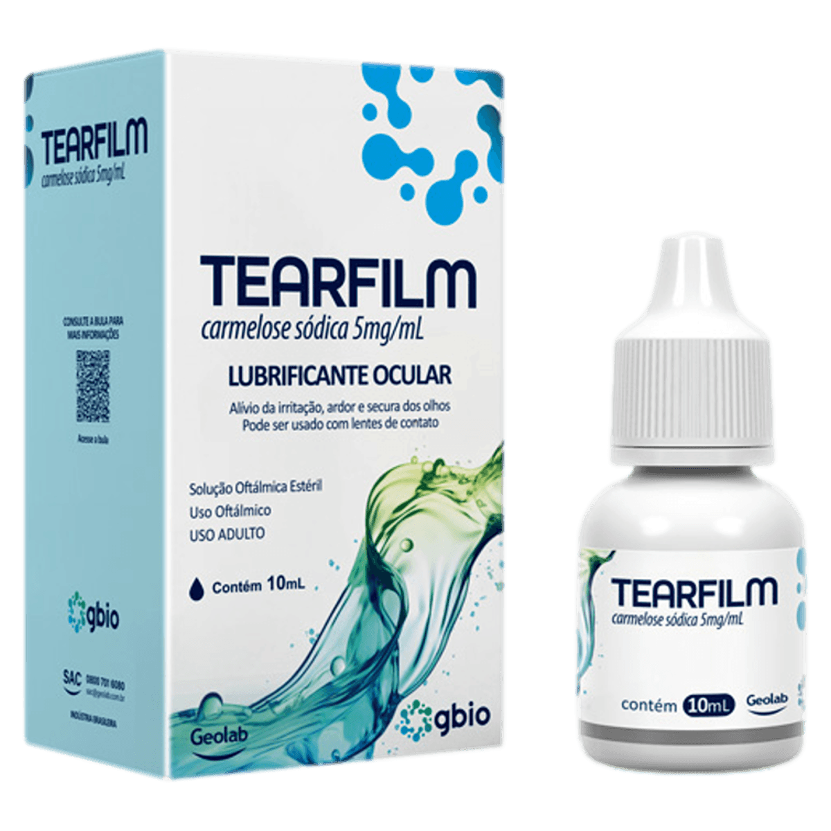Tearfilm 5 Mg/Ml Lubrificante Ocular 10ml
